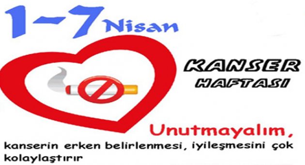 1-7 NİSAN KANSER HAFTASI BASIN BİLGİ NOTU