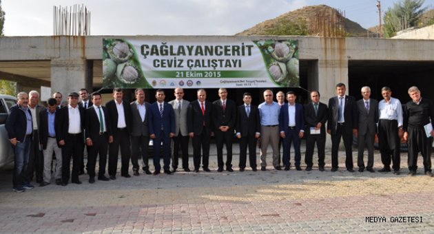 1. Ceviz Çalıştayı Çağlayancerit’te Yapıldı