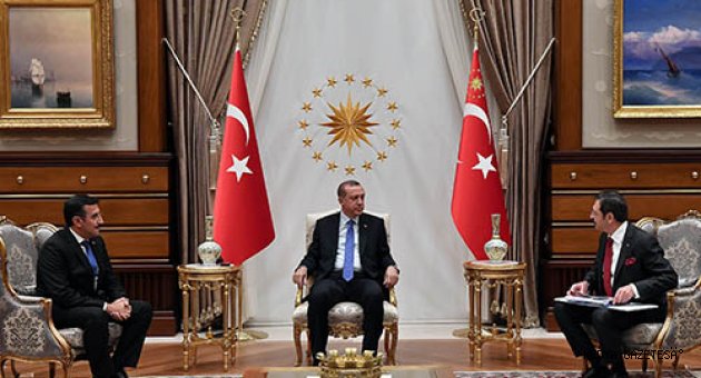 15 TEMMUZ YARDIM ÇEKİ CUMHURBAŞKANI ERDOĞAN’A SUNULDU