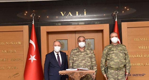 2. ORDU KOMUTANI KORGENERAL SAYIN SİNAN YAYLA’DAN VEDA ZİYARETİ