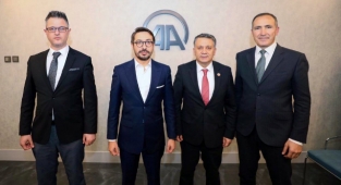 AA Genel Müdürü’ne KGK ziyareti