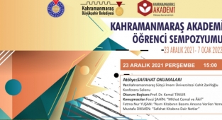Akademi Güz Dönemini Sempozyumla Tamamlıyor