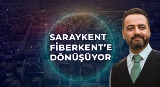 Başkan Gürbüz, “Saraykent Fiberkent oluyor”
