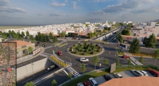 Bölgedeki altyapı hatları kaldırılıyor…