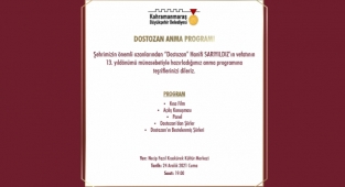 Büyükşehir’den-“Dostozan”-Anma-Programı