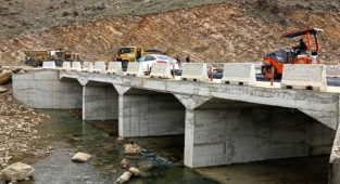 Dadağlı Köprüsü Tamamlandı