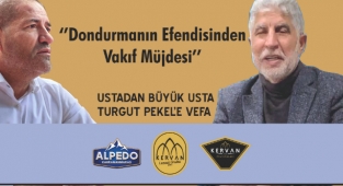 Dondurmanın Efendisinden Vakıf Müjdesi