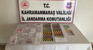 Elbistan’da kumar operasyonu