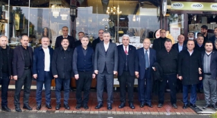 Güvenç, meslek odası başkanlarıyla buluştu