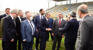 Hanefi Mahçiçek Stadyumu yıkılıyor