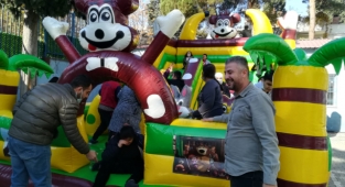 Kahramanmaraş'ta Engelliler Günü'nde doyasıyla eğlendiler