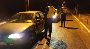 Kahramanmaraş’ta Jandarmadan yılbaşı denetimi