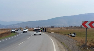 Kahramanmaraş’ta otomobil takla attı: 2 yaralı