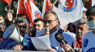 Kahramanmaraş'ta Sağlık Çalışanları Grevde: İşe Geç Başladılar
