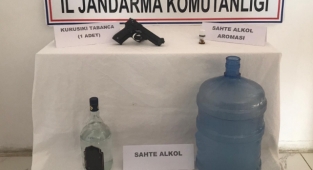 Kahramanmaraş’ta sahte alkol operasyonu