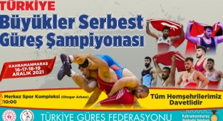 Kahramanmaraş’ta Türkiye Güreş Şampiyonası Heyecanı!