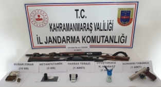 Kahramanmaraş’ta-uyuşturucudan-3 kişi-yakalandı