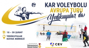 Kar Voleybolu Avrupa Turu Yedikuyular’da!