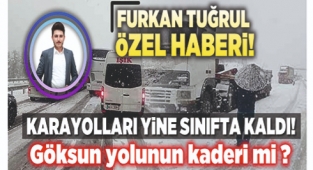 Karlı kaplı yolda buzlanma oluşunca kazaları beraberinde getirdi!