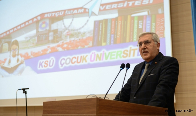 KSÜ Çocuk Üniversitesi 3. Dönem Mezunları Diplomalarını Törenle Aldı