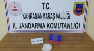 Pazarcık’ta üzerinde uyuşturucuyla yakalandı