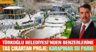 Türkoğlu Belediyesi’nden Benzerlerine Taş Çıkartan Proje: Karapınar Su Parkı