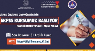 Ücretsiz E-KPSS Kursu Başlıyor!