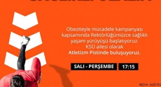 Üniversitemiz Personel ve Öğrencileri Daha Sağlıklı Bir Yaşam İçin Yürüyor
