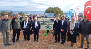 Yeşil Gözüm Hatıra Ormanı Açıldı