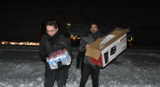 AK Parti Kahramanmaraş Gençlik Kolları; Sokak hayvanları için mama dağıtı