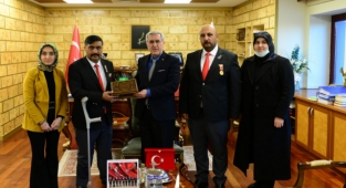 Can; Harp Malulü Gaziler, Şehit Dul ve Yetimleri Derneği Kahramanmaraş Şubesi Yönetimini Kabul Etti