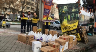 Genç Fenerbahçelilerden örnek davranış