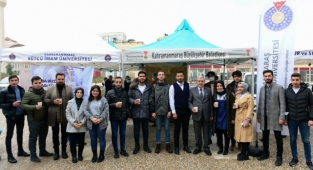 Kahramanmaraş Büyükşehir Belediyesinden Üniversitemiz Öğrencilerine Sınav Haftasında Çorba İkramı