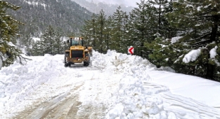 Kahramanmaraş’ta Kar Yağışı Başladı…
