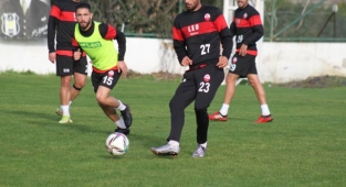 Kahramanmaraşspor çift idman yapıyor