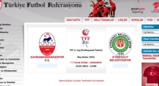 Kahramanmaraşspor-Etimesgut Belediyespor'la karşılaşacak