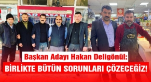 Kasaplar Odası Başkan Adayı Deligönül Esnaf Ziyaretinde Konuştu: Birlikte Bütün Sorunları Çözeceğiz!
