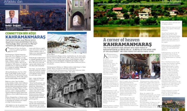 Küresel Medya Dergisinde Kahramanmaraş