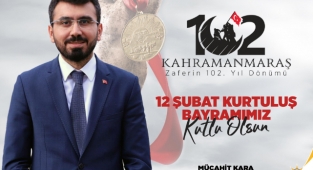 AK Parti Onikişubat İlçe Başkanı Kara: Kahramanmaraşlı Şanlı Bir Savaş Vermiştir
