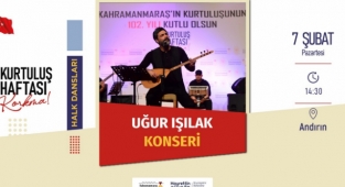 Andırın’da Uğur Işılak Konseri