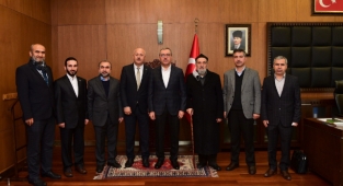 Başkan Güngör’e Merdan Derneği’nden Ziyaret