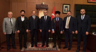 Başkan Güngör Mehmet Görmez’i Ağırladı