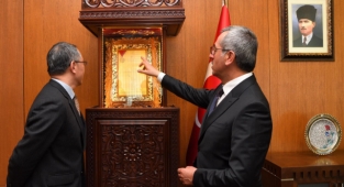 Başkan Güngör, Tayvan Temsilcisi Huang’ı Ağırladı