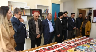BAŞKAN MAHÇİÇEK; GÖNDERDİĞİMİZ KİTAPLAR NİCE