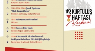 Göksun’da Halk Oyunları Gösterileri ve Işılak Konseri