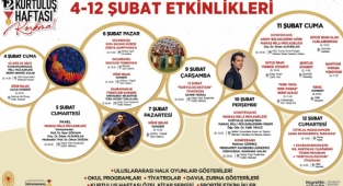 İlk etkinlik 4 Şubat Cuma: “Uğur Işılak konseri”