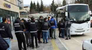 Kahramanmaraş merkezli organize suç örgütüne şafak operasyonu