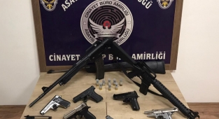 Kahramanmaraş’ta silahlı 3 gaspçı tutuklandı