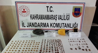 Kahramanmaraş’ta tarihi eser operasyonu