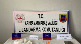 Kahramanmaraş’ta uyuşturucu operasyonu